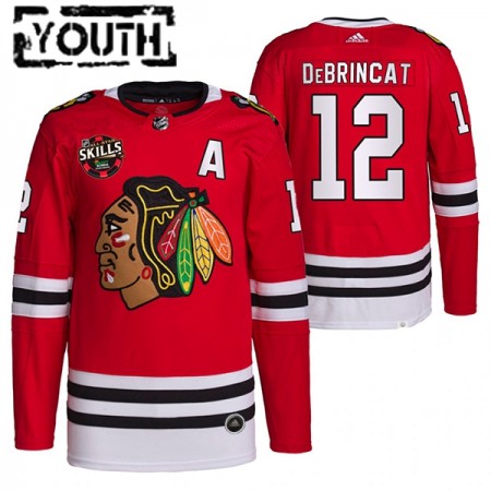 Dětské Hokejový Dres Chicago Blackhawks Alex DeBrincat 12 2022 NHL All-Star Skills Authentic